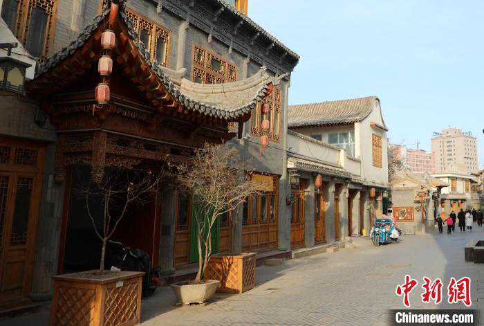 甘肃临夏百年“八坊十三巷”建成民族建筑艺术“大观园”